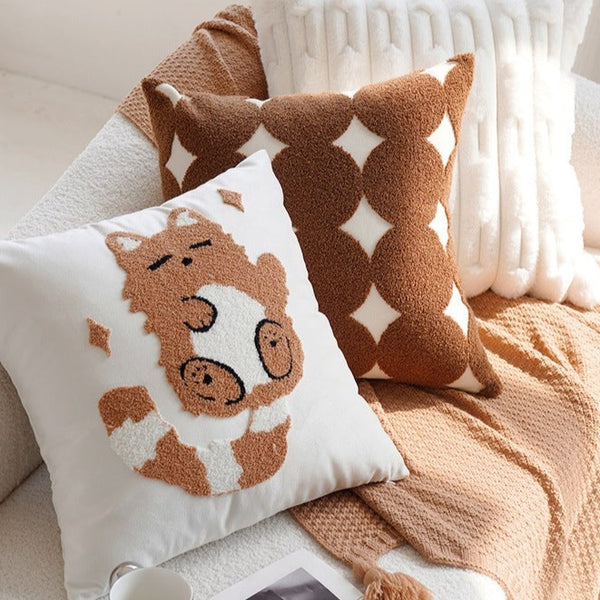 Furry Fantastic Fox Cushion
