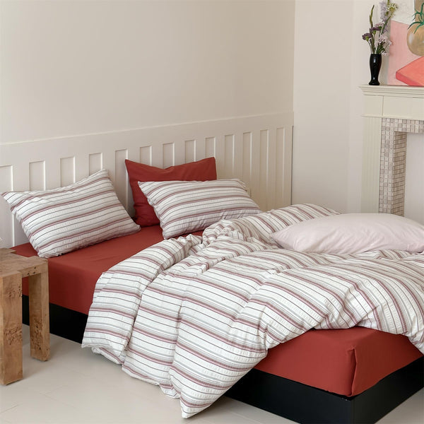 Calm Stripe Bedding Set