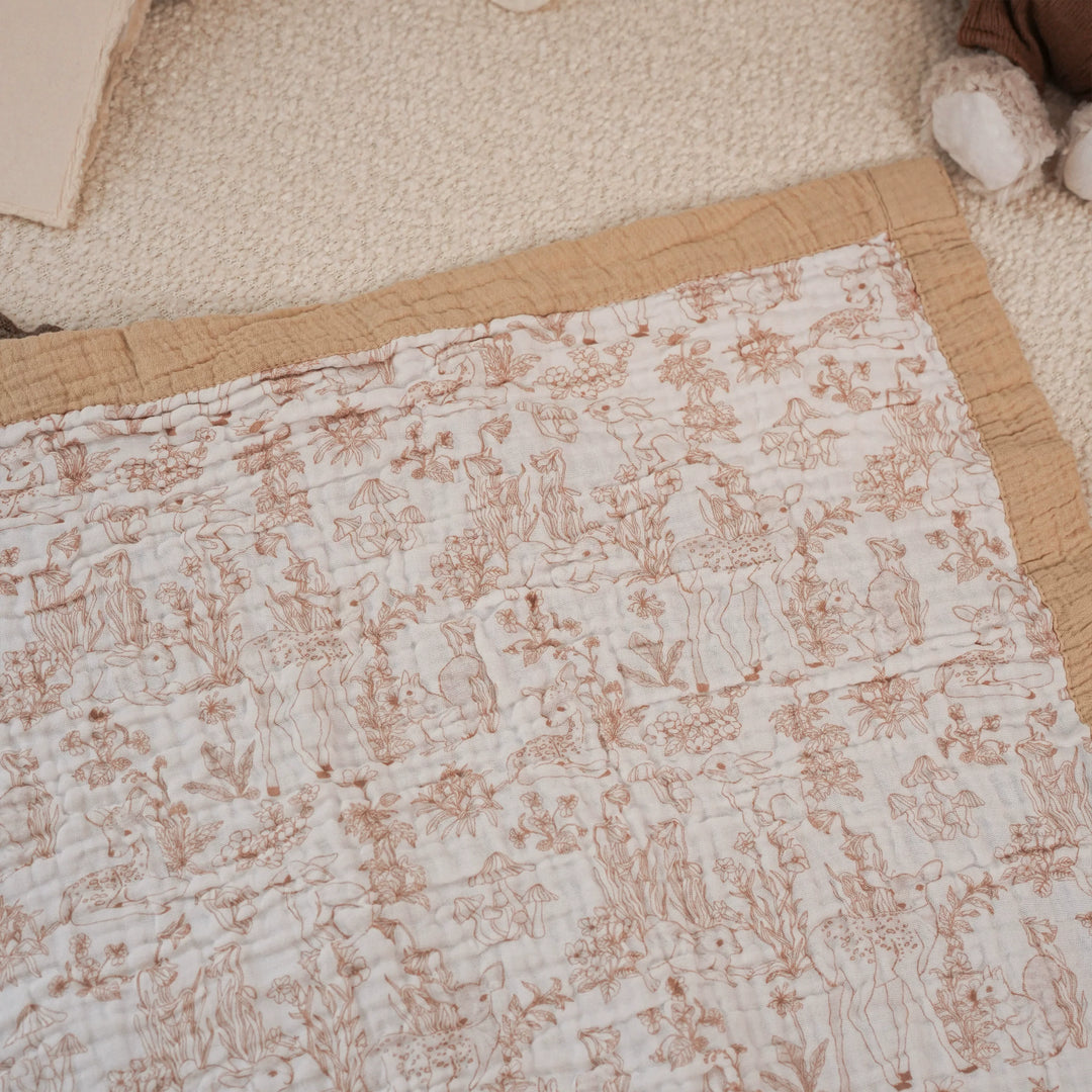 Woodland Tale Muslin Towel