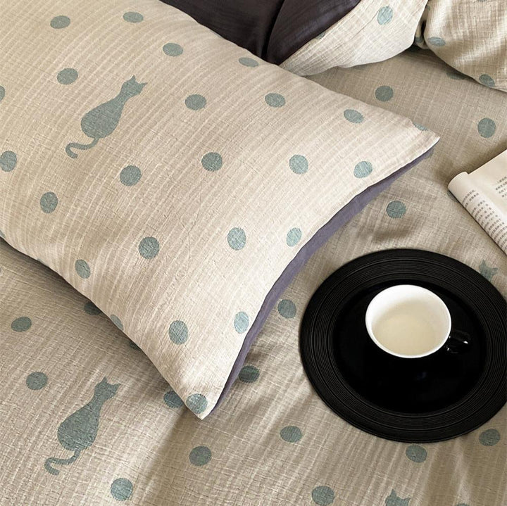Vintage Cat Bedding Set