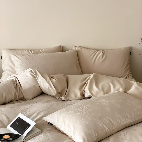Foliage Jacquard Bedding Set