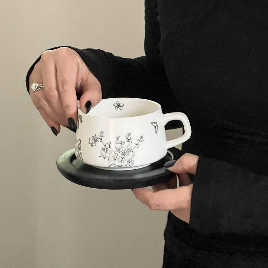 Floral Charm Teacup Set