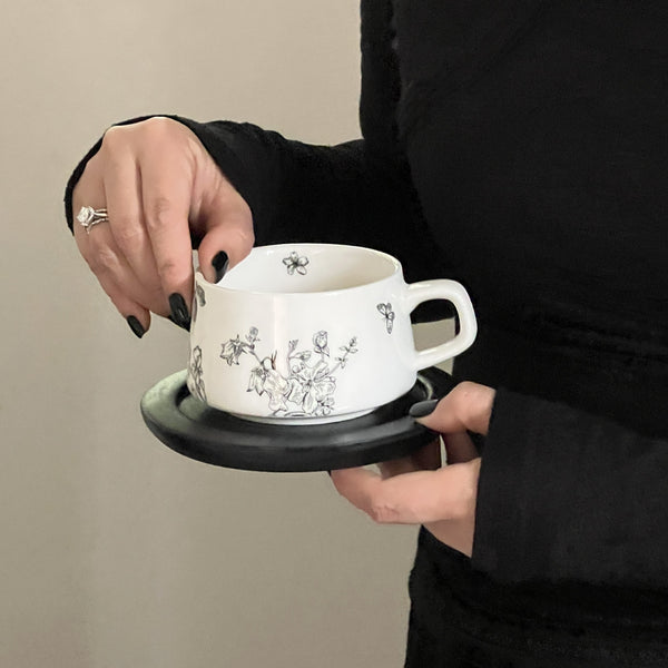 Floral Charm Teacup Set