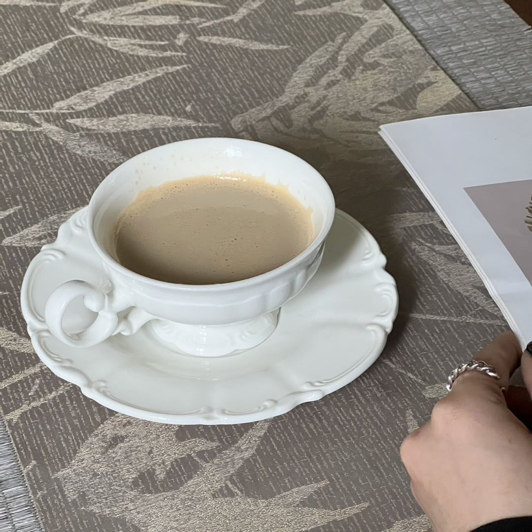Elegant White Cup