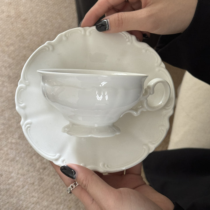Elegant White Cup