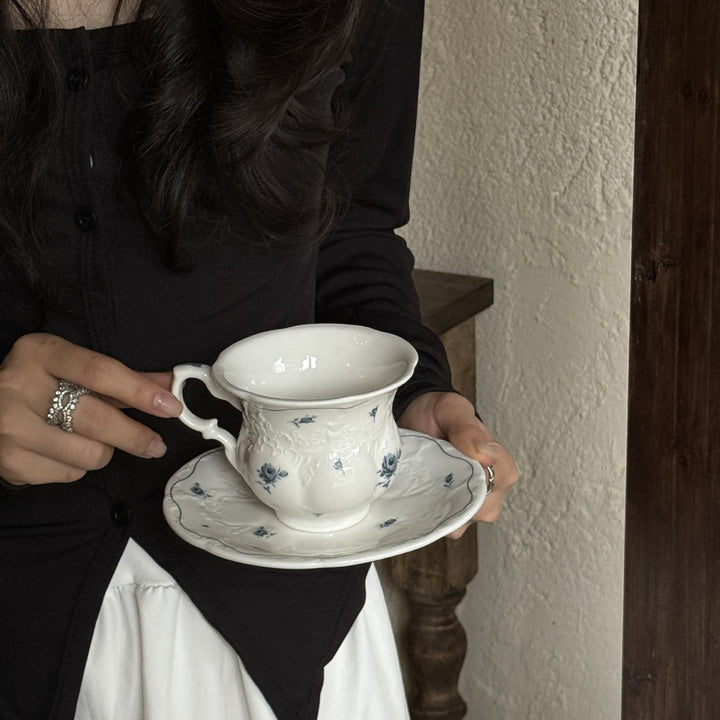 Blue Garden Tea Set