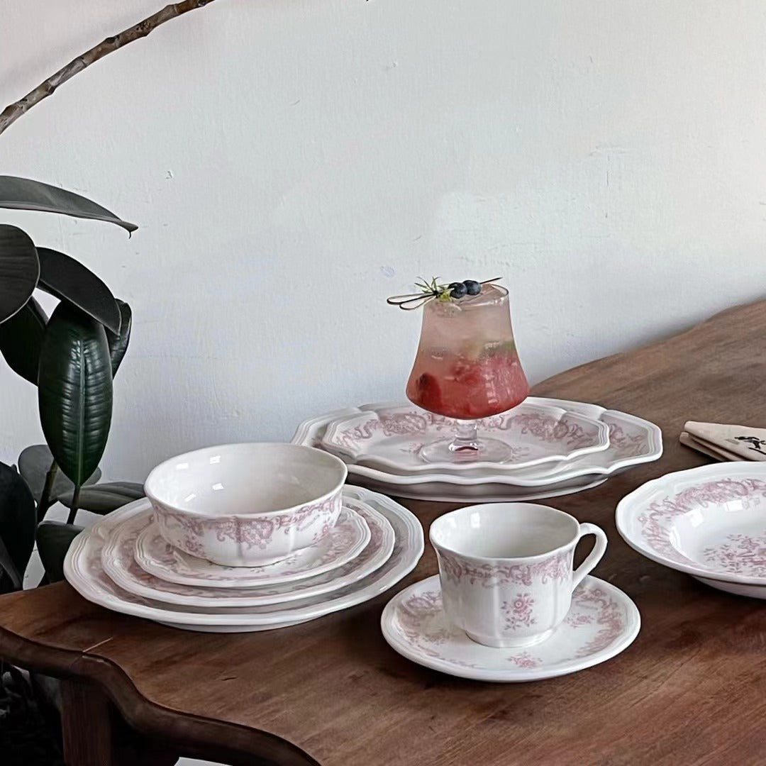 Soft Pink Dinnerware Collection