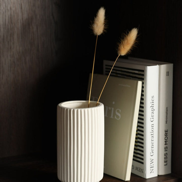 Versatile Fiber Cement Vase Collection