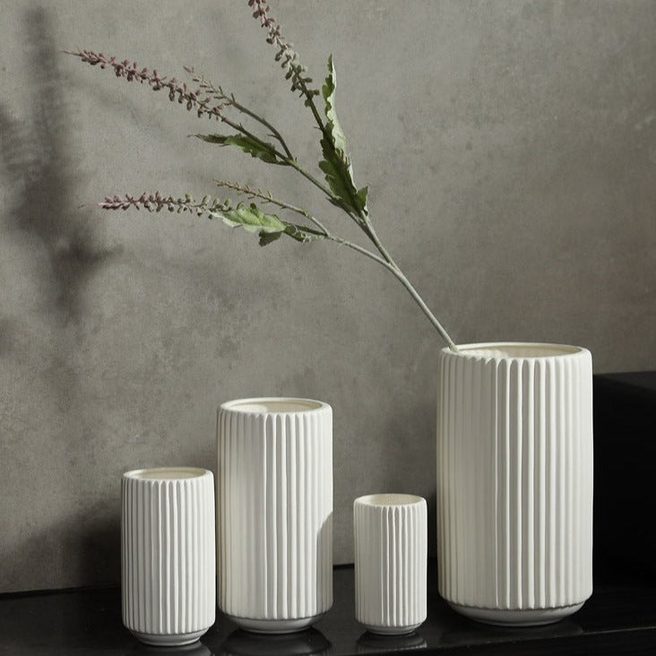 Versatile Fiber Cement Vase Collection