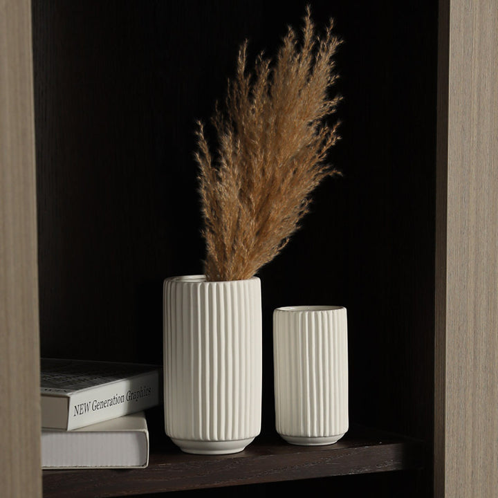 Versatile Fiber Cement Vase Collection