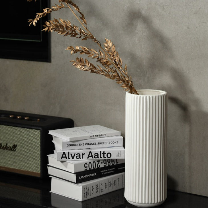 Versatile Fiber Cement Vase Collection
