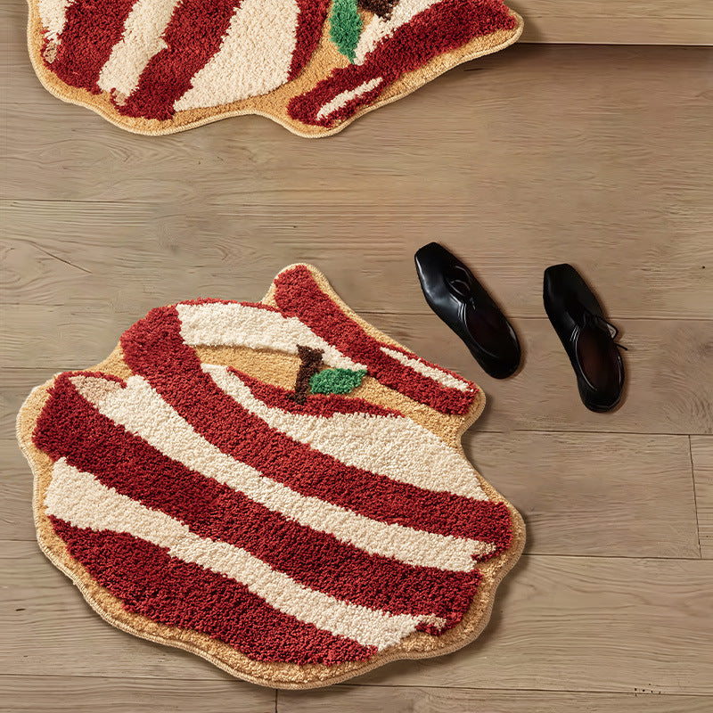 Apple Inspired Bath Mat