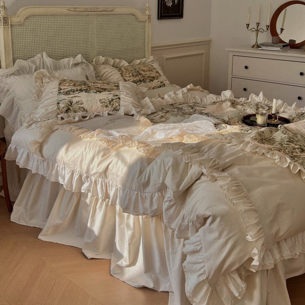 Nostalgic French Retro Bedding Set