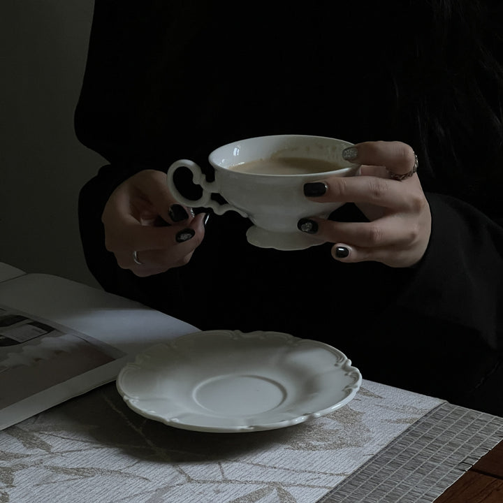 Elegant White Cup