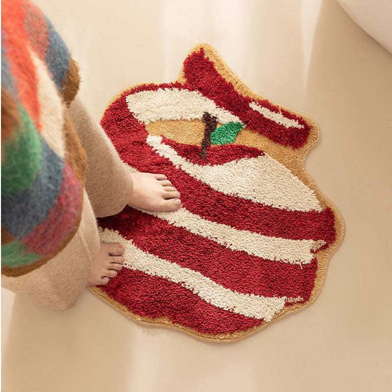Apple Inspired Bath Mat