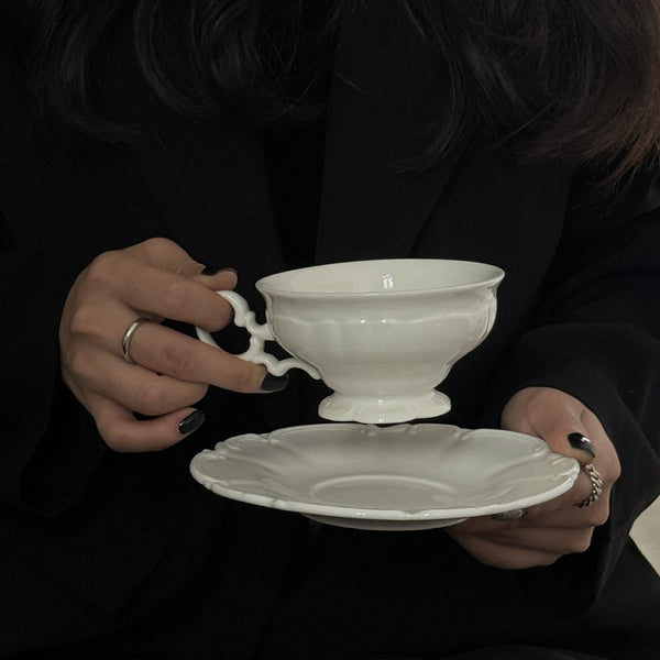 Elegant White Cup