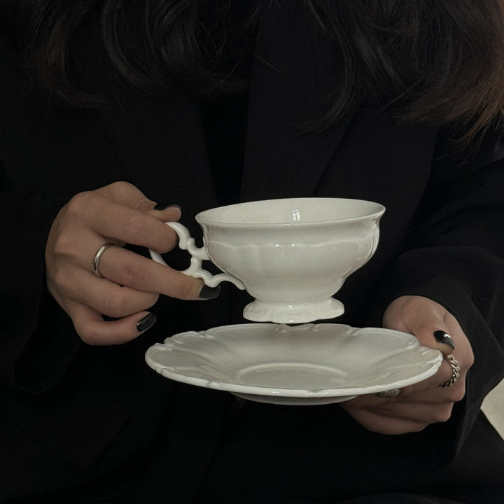 Elegant White Cup