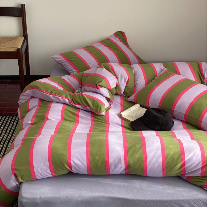 Lively Shades Cotton Bedding Collection