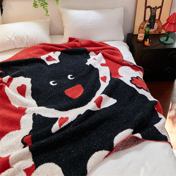 Happy Dog Blanket