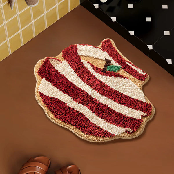 Apple Inspired Bath Mat