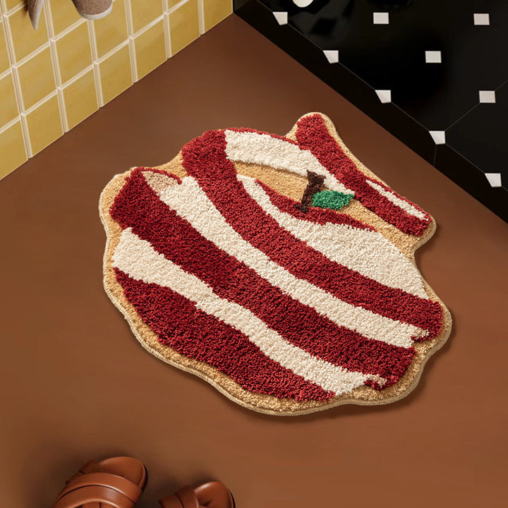 Apple Inspired Bath Mat