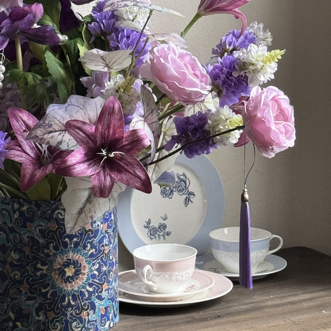 Blue Serenity Tea Cup