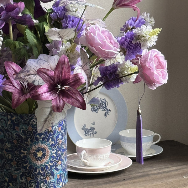 Blue Serenity Tea Cup