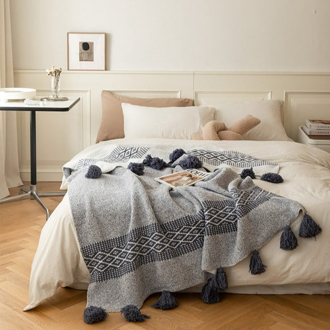Gypsy Pom Pom Blanket