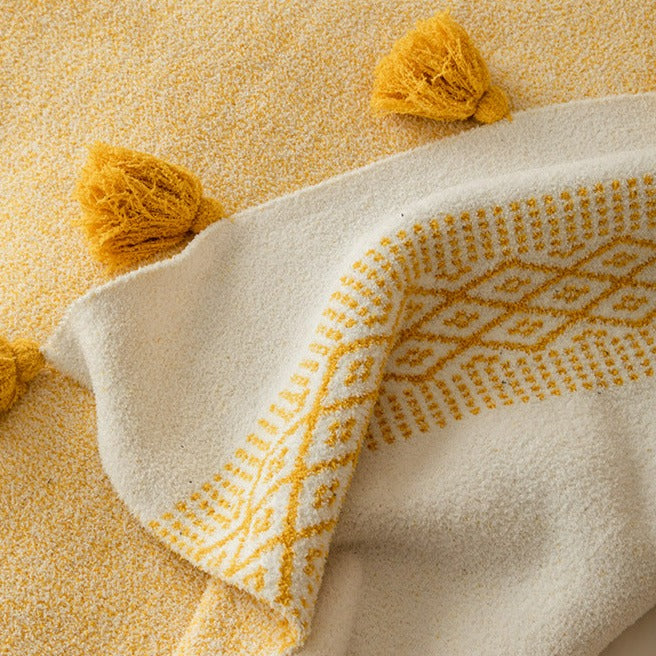Gypsy Pom Pom Blanket