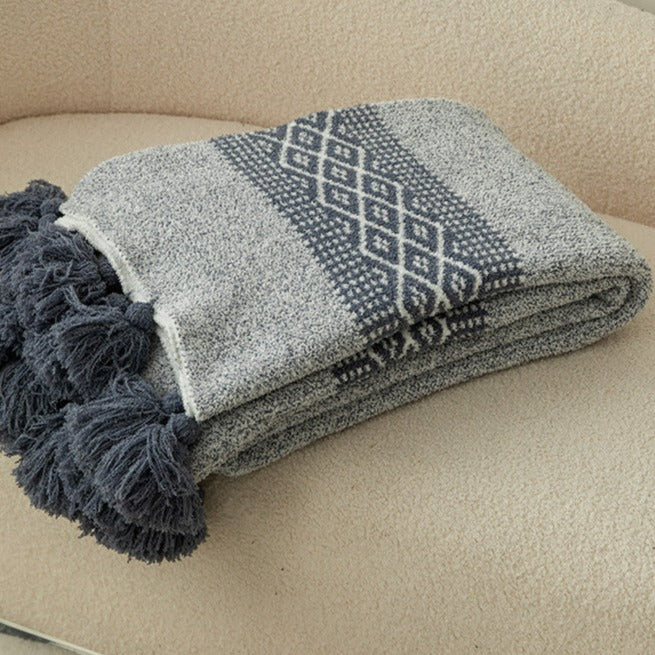 Gypsy Pom Pom Blanket