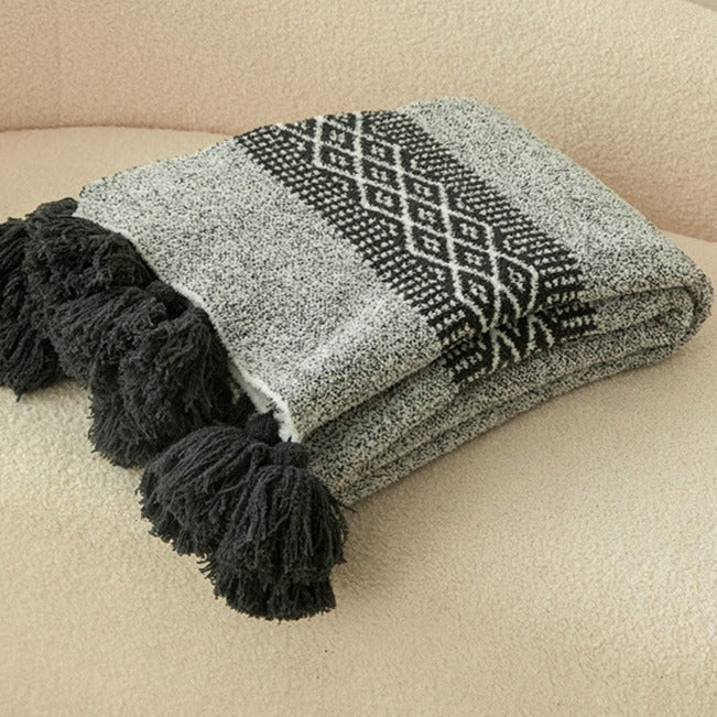 Gypsy Pom Pom Blanket