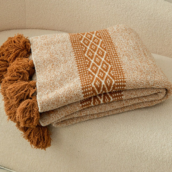 Gypsy Pom Pom Blanket