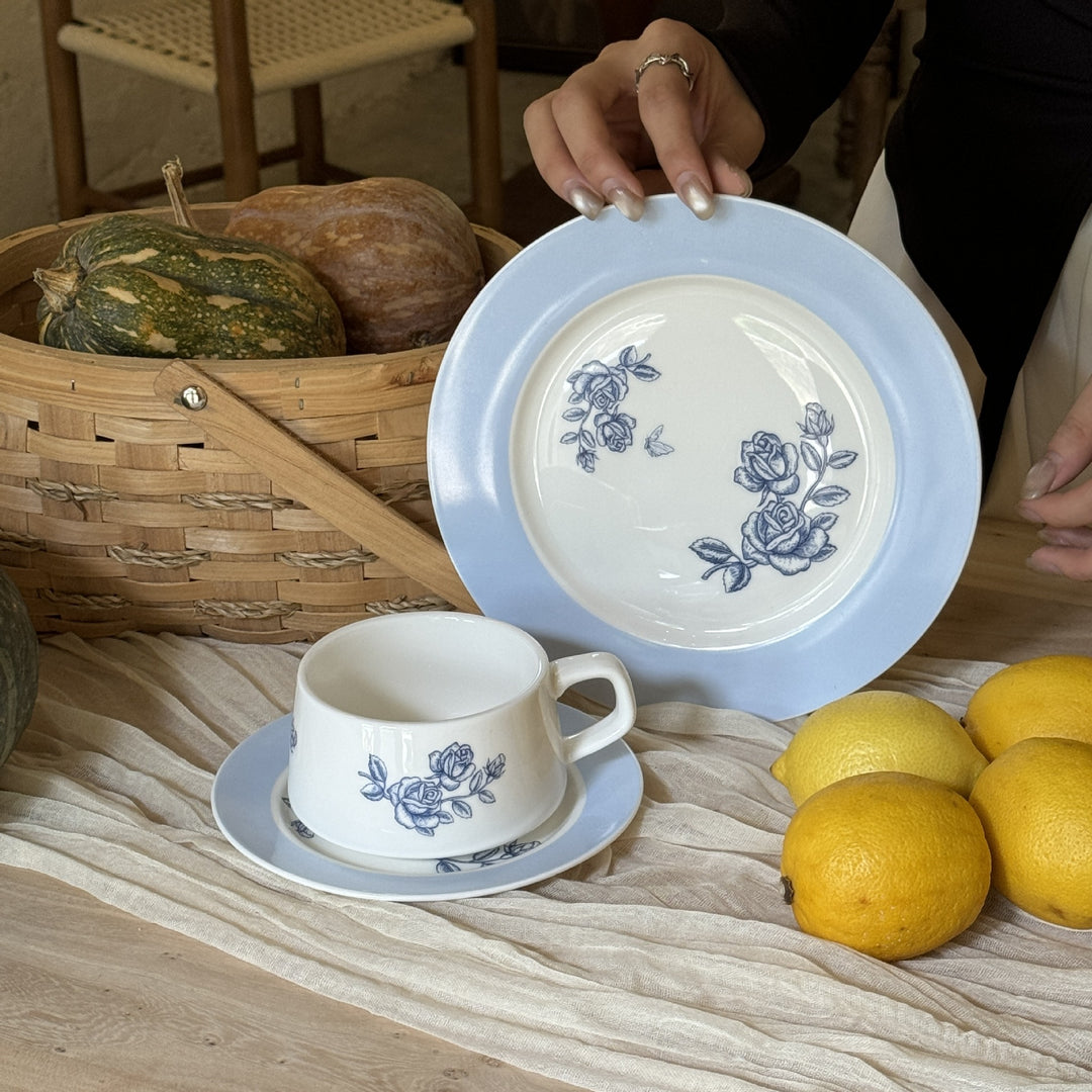 Blue Blossom Cup Set