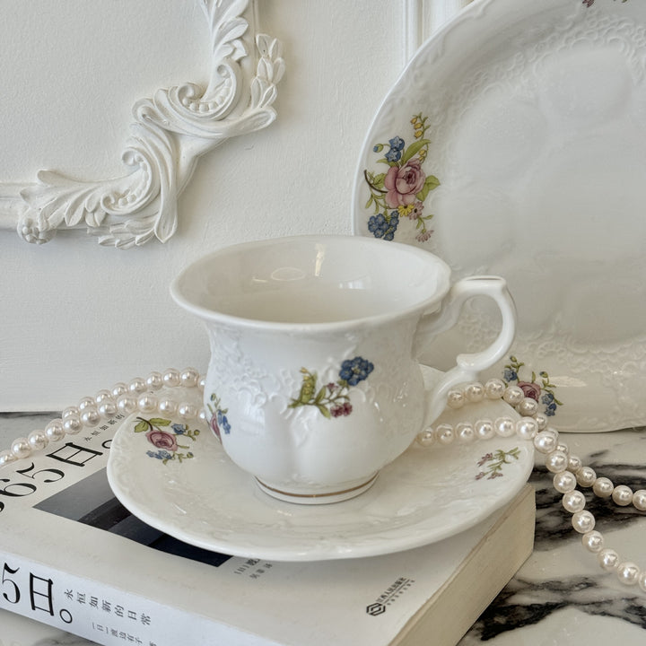 Blooming Rose Tea Cup Set