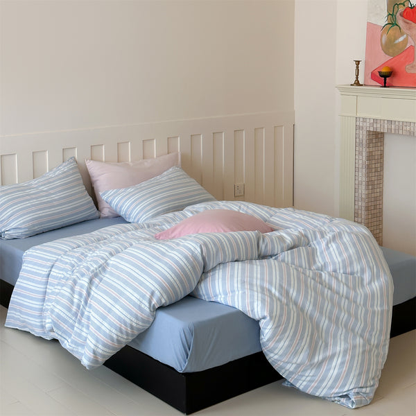 Calm Stripe Bedding Set