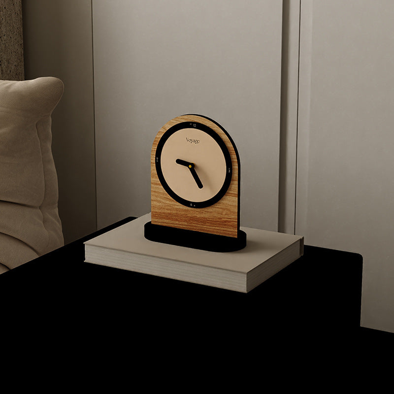 Wooden Desk Clock