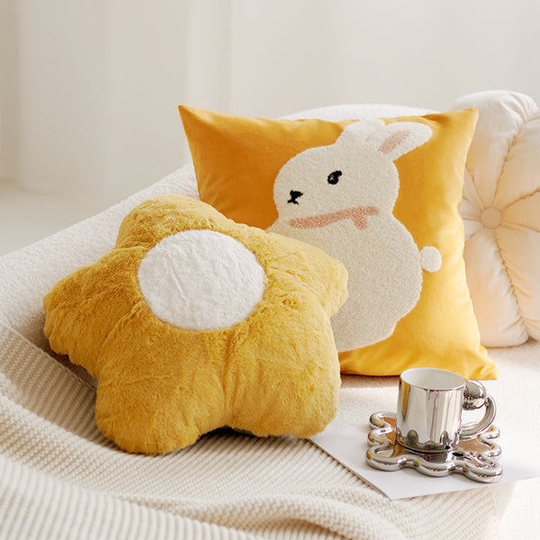 Rainbow Cascade Cushion