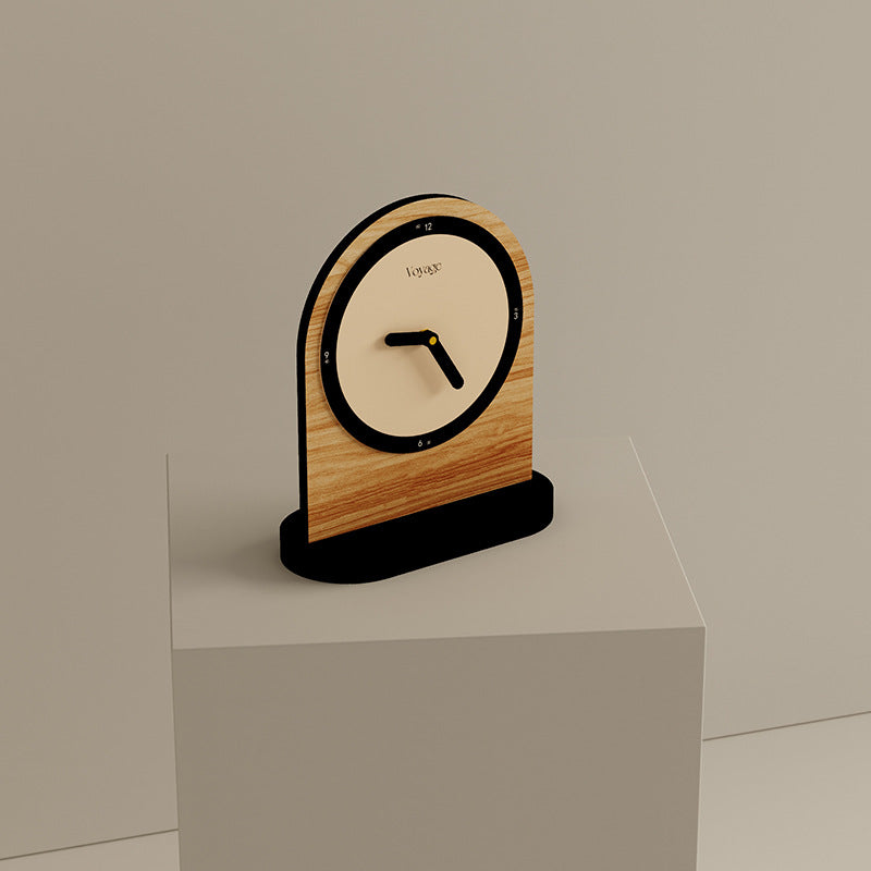 Wooden Desk Clock