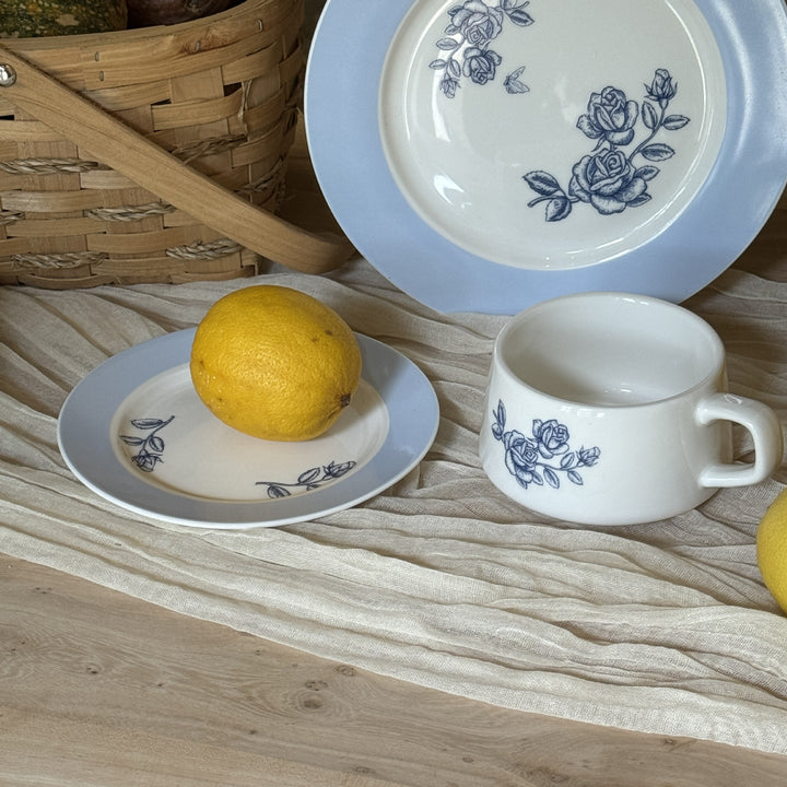 Blue Blossom Cup Set