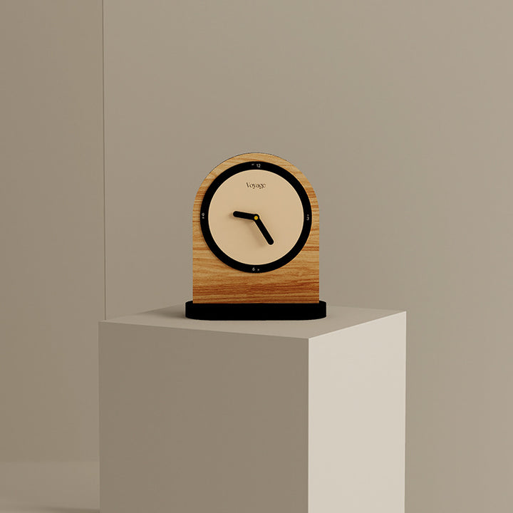 Wooden Desk Clock