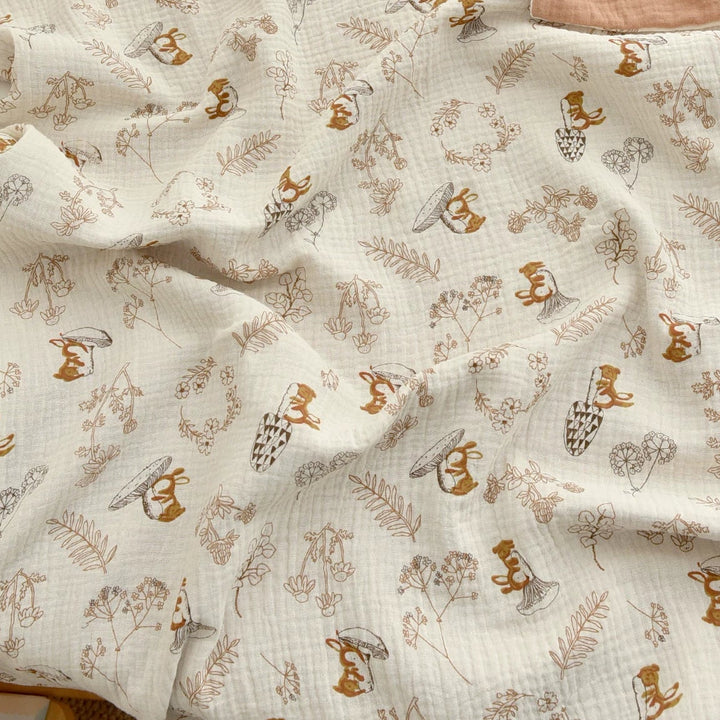 Hollow Hare Baby Quilt