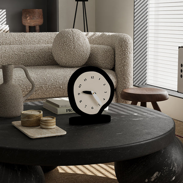 Charcoal Desk Clock