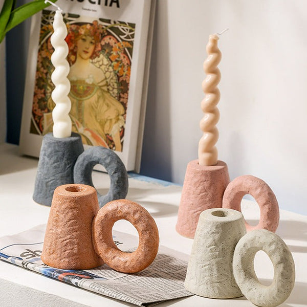 Donut Delight Candle Holder