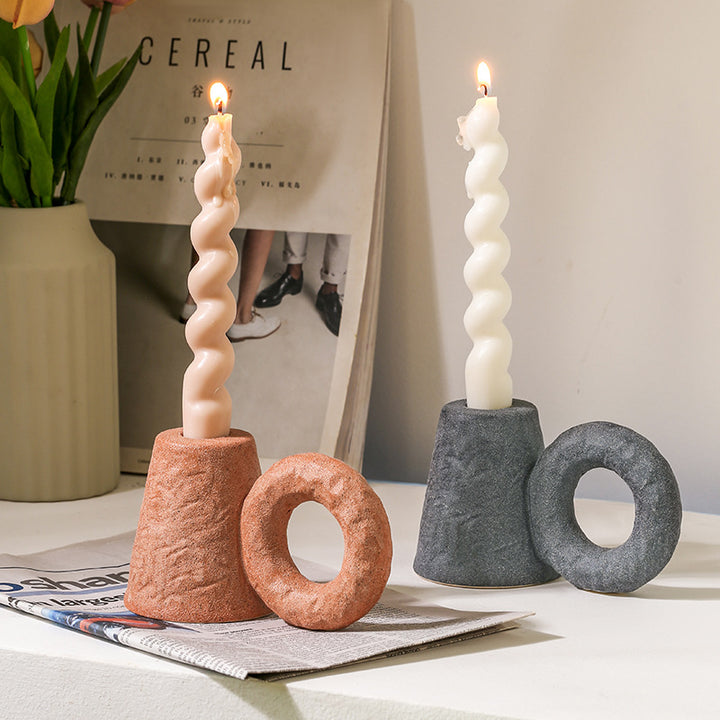 Donut Delight Candle Holder