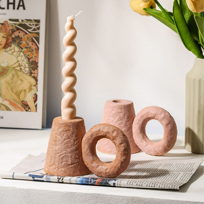 Donut Delight Candle Holder