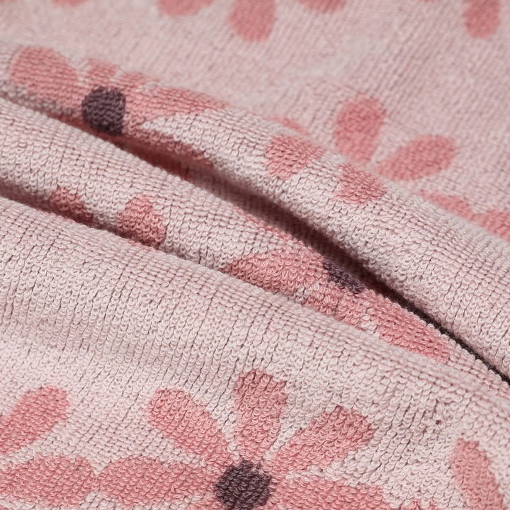Pink Daisy Cotton Towel