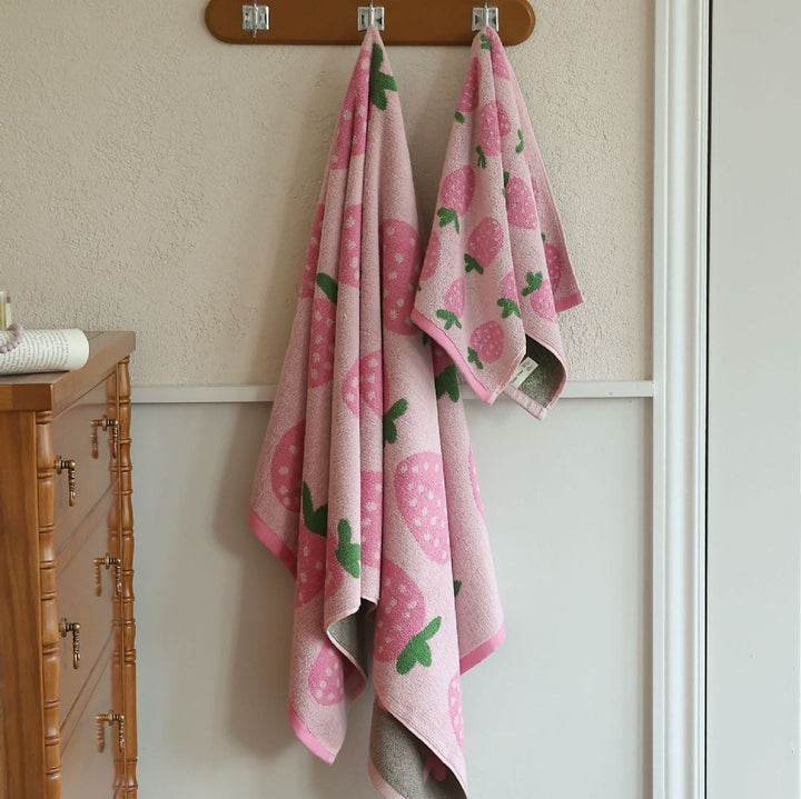 Juicy Strawberry Towel