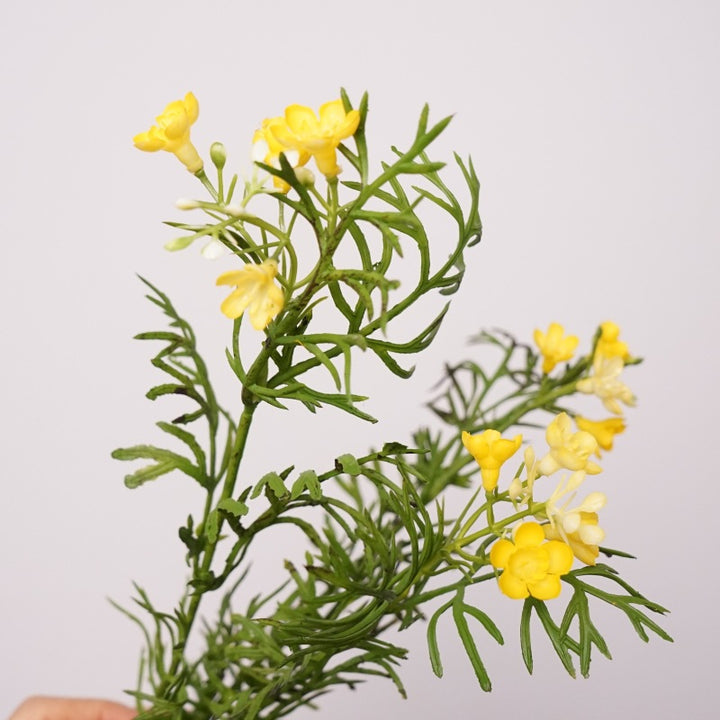 Faux Wintersweet Fern Sprig