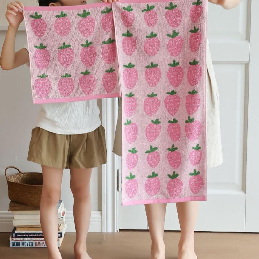 Juicy Strawberry Towel