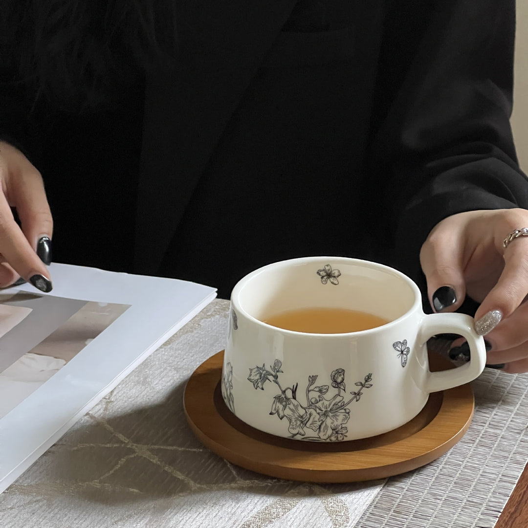 Floral Charm Teacup Set